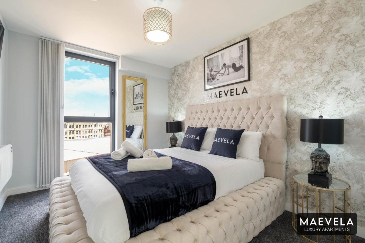 Maevela Apartments - Luxury Top Floor Penthouse - With Parking - 2 Bedroom New Build Apartment ✪ City Centre, Digbeth ✓ With Huge Patio Sliding Doors - City View - Rooftop Terrace - Ps4 & Smart Tv'S Birmingham Dış mekan fotoğraf