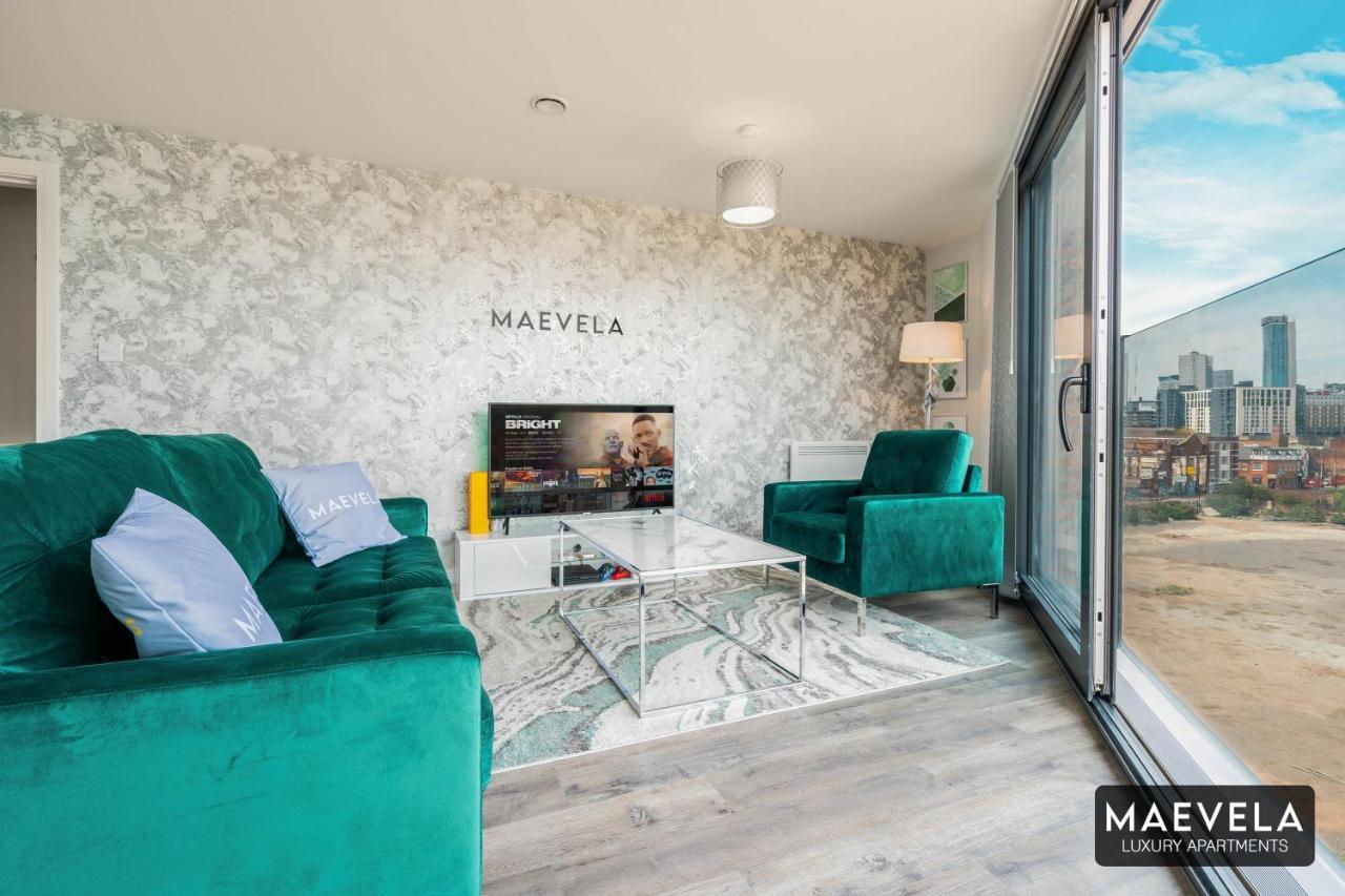 Maevela Apartments - Luxury Top Floor Penthouse - With Parking - 2 Bedroom New Build Apartment ✪ City Centre, Digbeth ✓ With Huge Patio Sliding Doors - City View - Rooftop Terrace - Ps4 & Smart Tv'S Birmingham Dış mekan fotoğraf