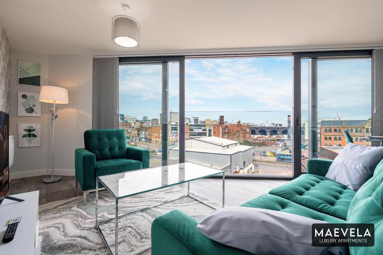 Maevela Apartments - Luxury Top Floor Penthouse - With Parking - 2 Bedroom New Build Apartment ✪ City Centre, Digbeth ✓ With Huge Patio Sliding Doors - City View - Rooftop Terrace - Ps4 & Smart Tv'S Birmingham Dış mekan fotoğraf